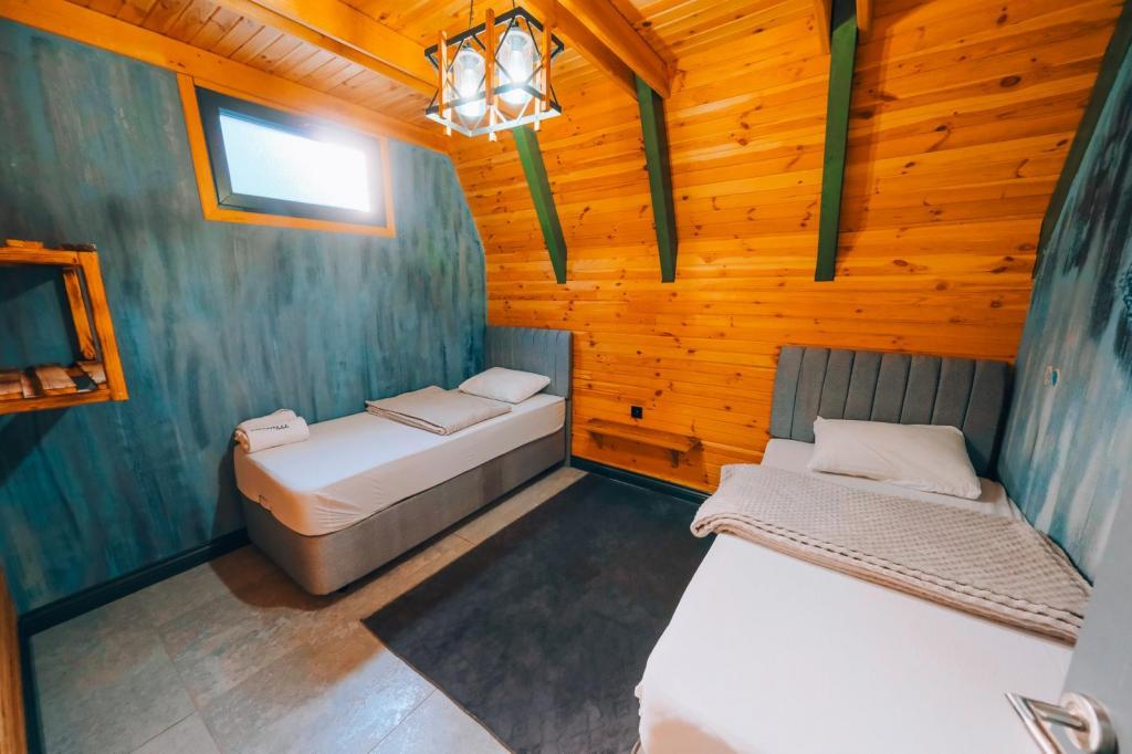Deluxe Bungalow 3+1,Havuz veya Bahçe Manzaralı,Isıtmalı Özel Havuzlu