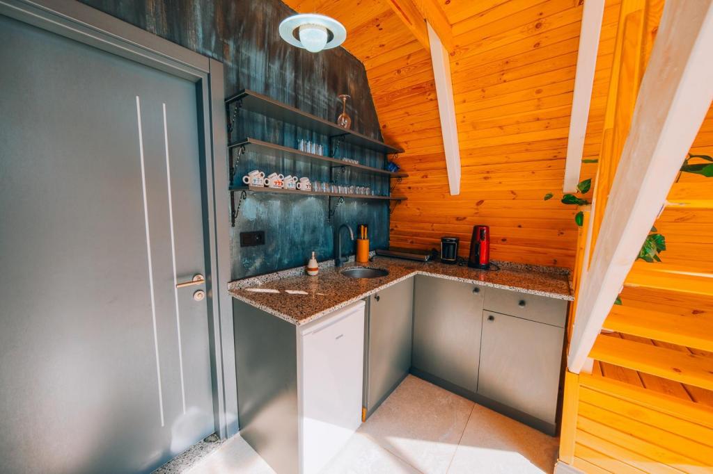 Deluxe Bungalow 3+1,Havuz veya Bahçe Manzaralı,Isıtmalı Özel Havuzlu