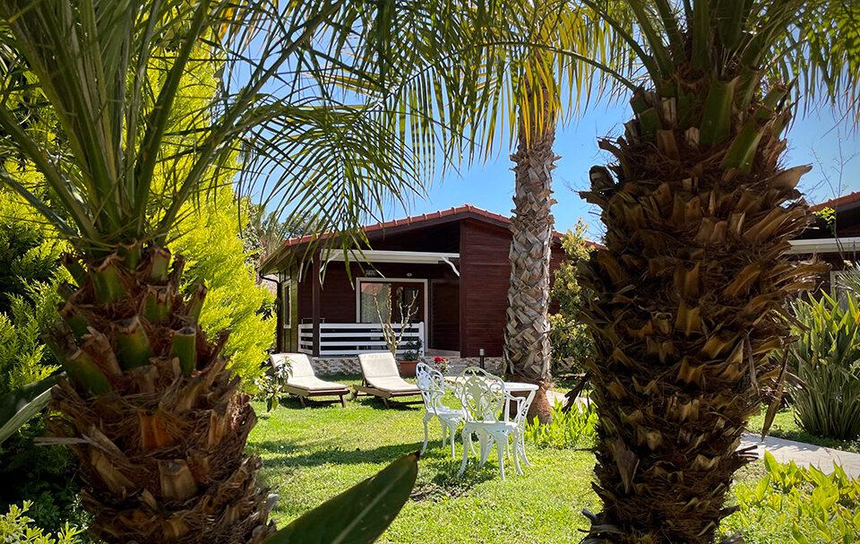 Deluxe Bungalov Oda, Bahçe Manzaralı