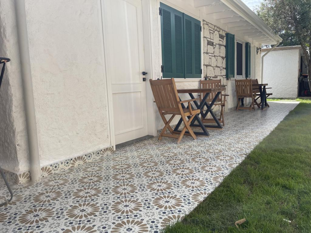 Taş Bahçe Üçlü Oda, Bahçe Manzaralı, Teraslı