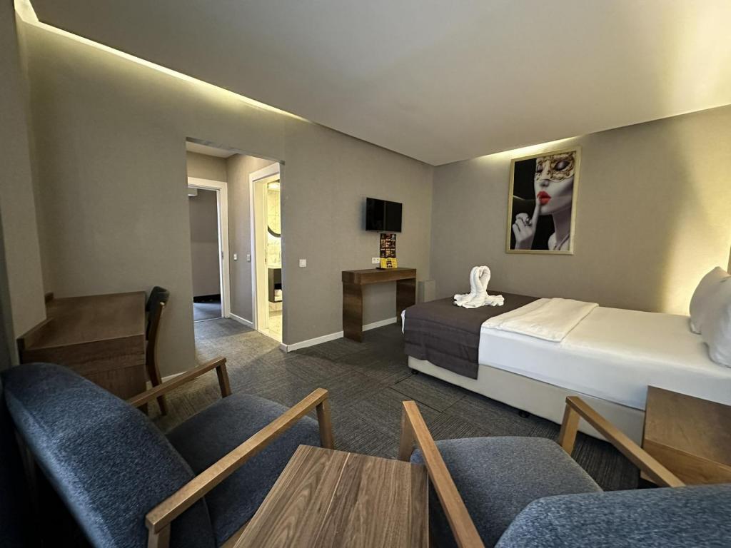 Standart Oda,Manzarasız,Klimalı