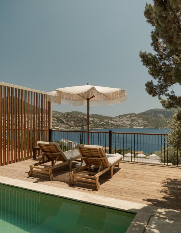 Premium Room,Deniz ve Havuz Manzaralı,Havuzlu