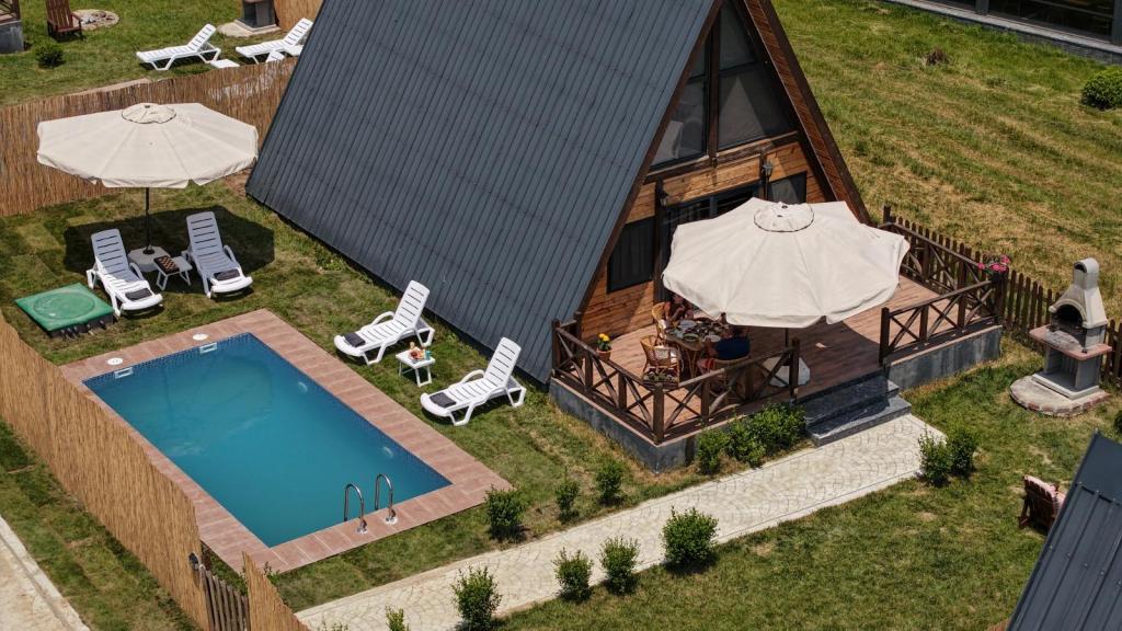 Deluxe Bungalow,Bahçe Manzaralı,Özel Havuzlu