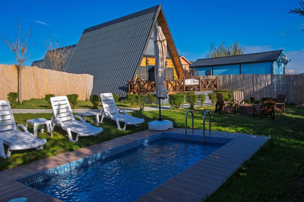 Suite Bungalow,Bahçe Manzaralı,Özel Havuzlu ve Jakuzili