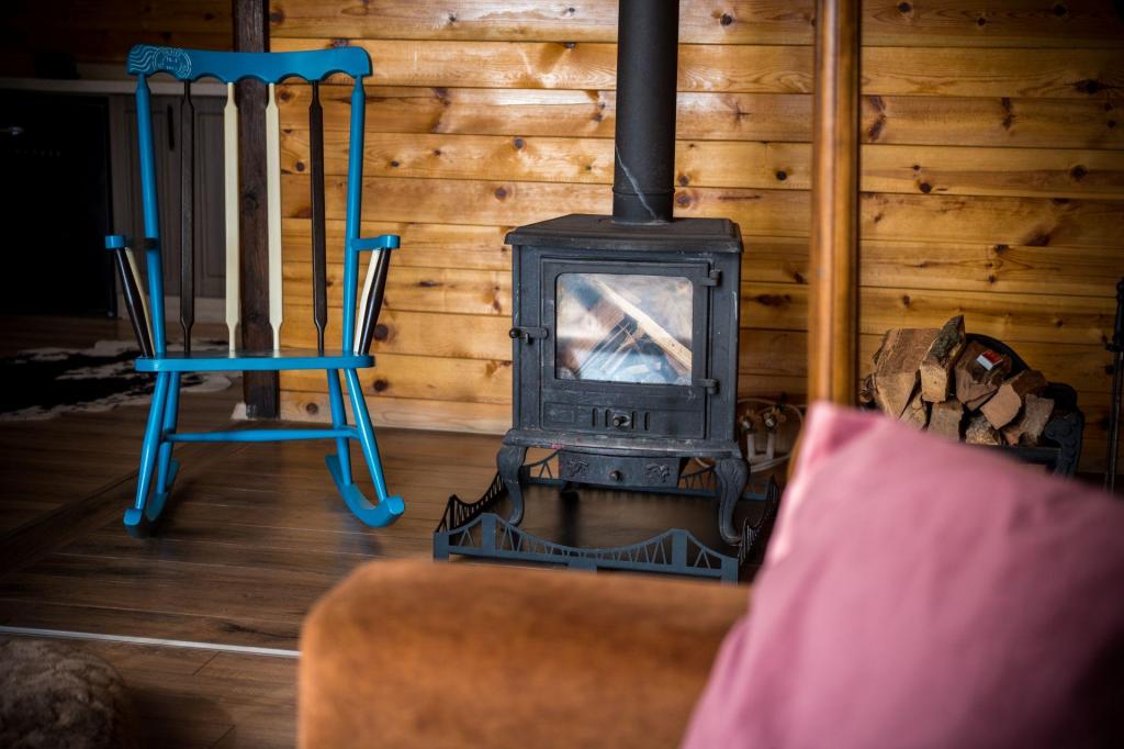 Standart Bungalow,Doğa Manzaralı,Şömineli ve Balkonlu