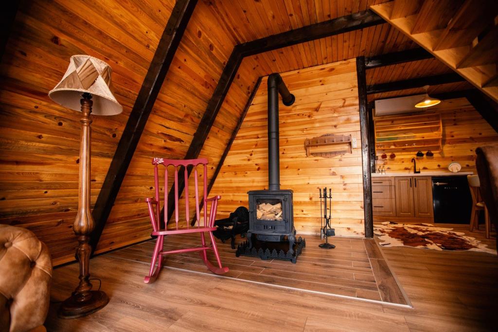 Standart Bungalow,Doğa Manzaralı,Şömineli ve Balkonlu