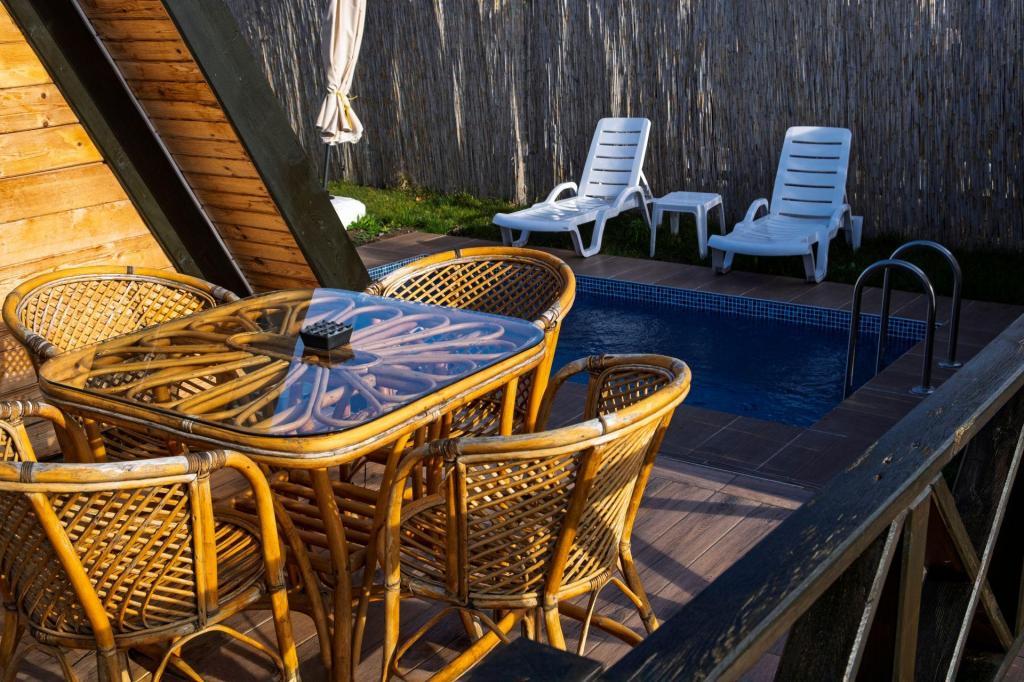 Standart Bungalow,Bahçe Manzaralı,Özel Havuzlu