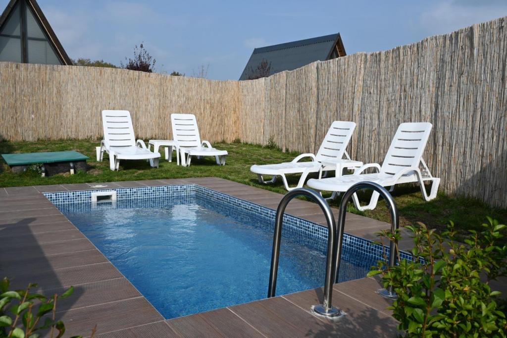 Deluxe Bungalow,Bahçe Manzaralı,Özel Havuzlu