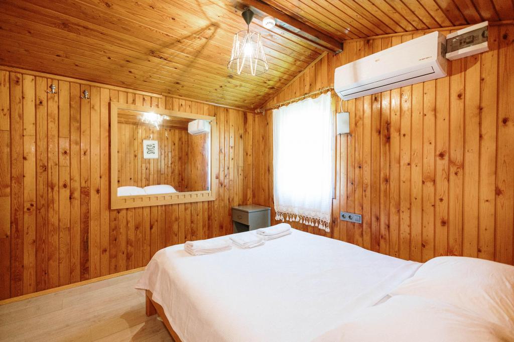 Bungalov,Bahçe Manzaralı,Büyük Yataklı