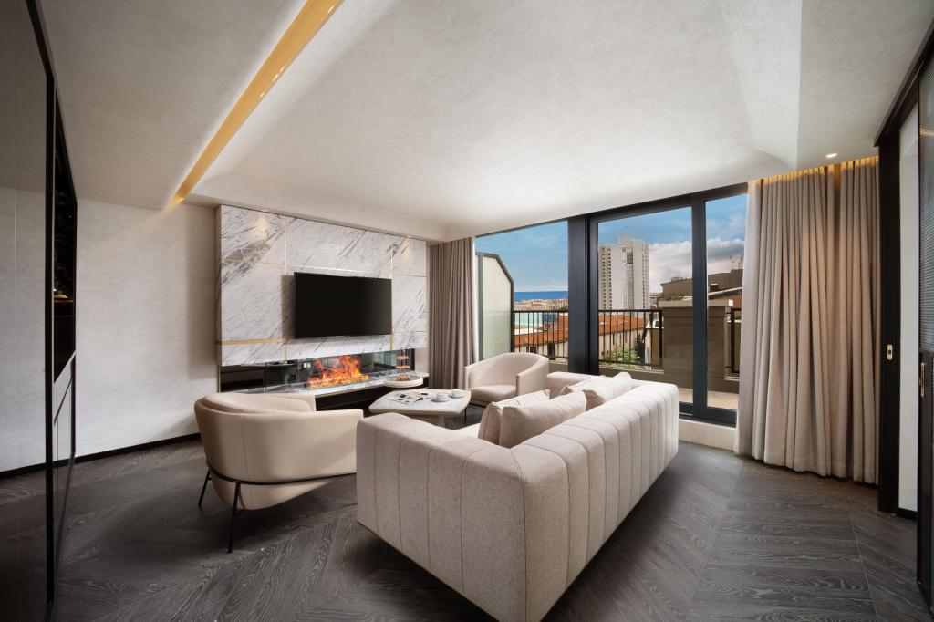 Penthouse,Deniz Manzaralı,Balkonlu
