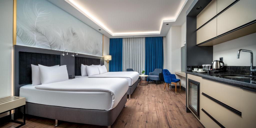 Standart Oda, Şehir Manzaralı (3 Kişilik)