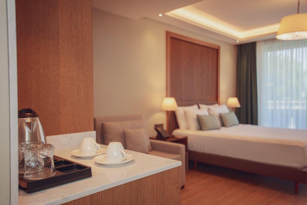 Studio Zemin Kat Oda, Havuz Manzaralı