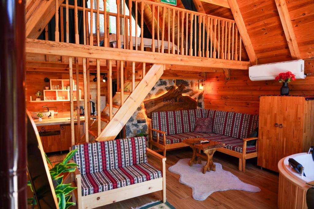 Bungalow - Çift Kişilik,Doğa Manzaralı,Jakuzili