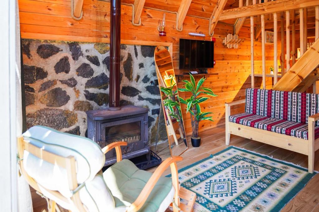 Bungalow - Çift Kişilik,Doğa Manzaralı,Jakuzili