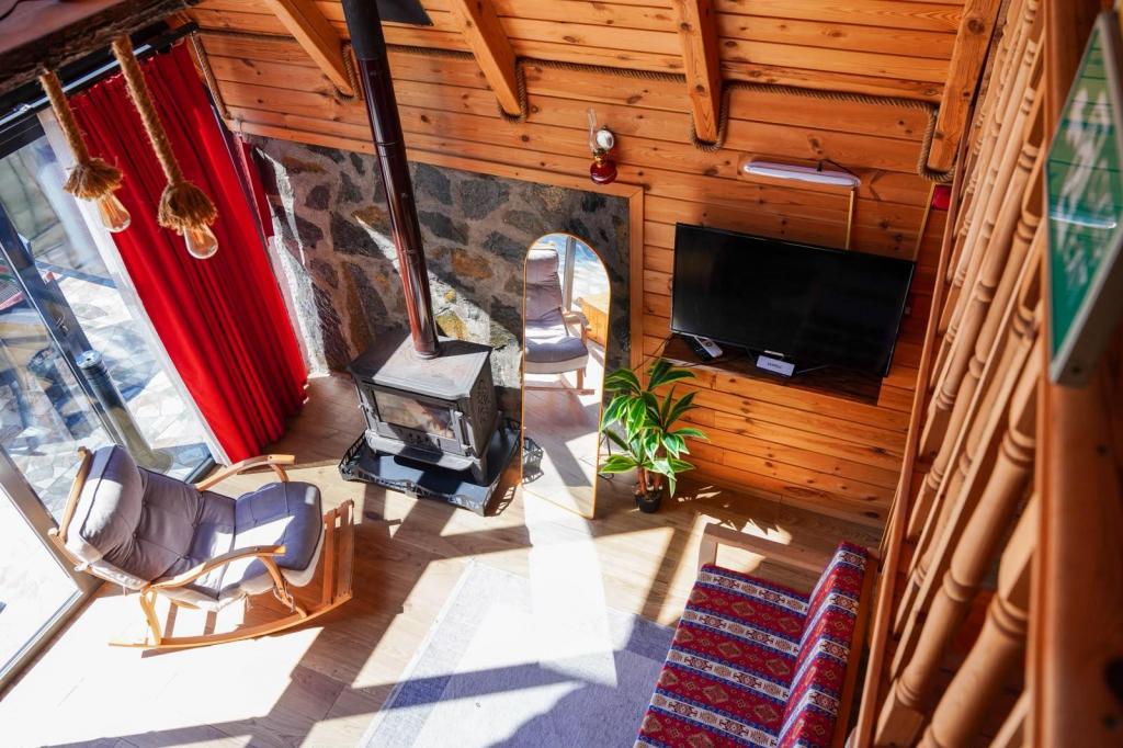 Bungalow 3 Kişilik Oda,Doğa Manzaralı,Jakuzili