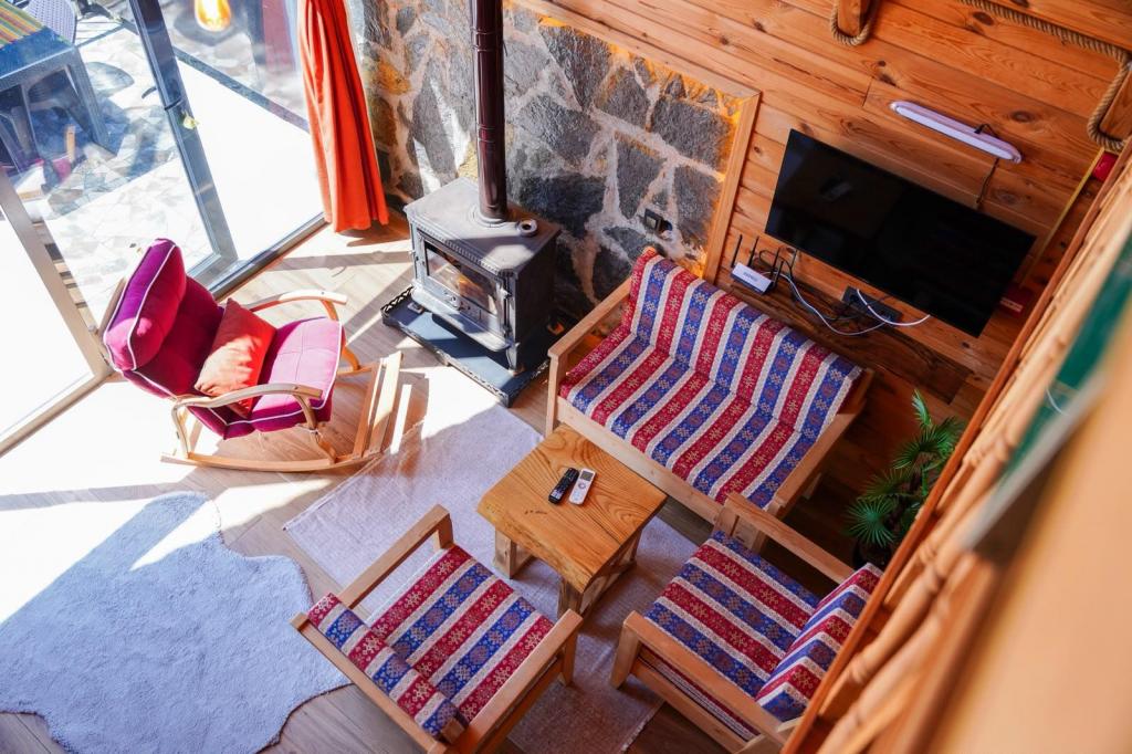 Bungalow 4 Kişilik Oda,Doğa Manzaralı,Jakuzili