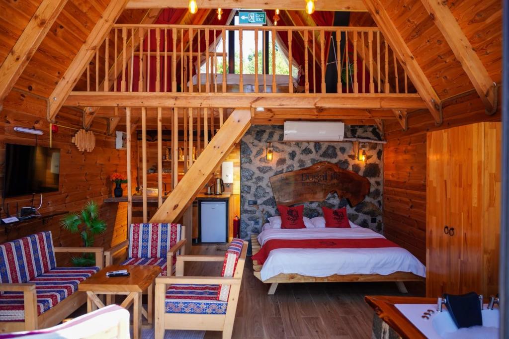 Bungalow 4 Kişilik Oda,Doğa Manzaralı,Jakuzili
