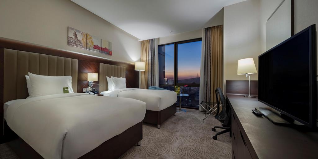 Twin Room, City View