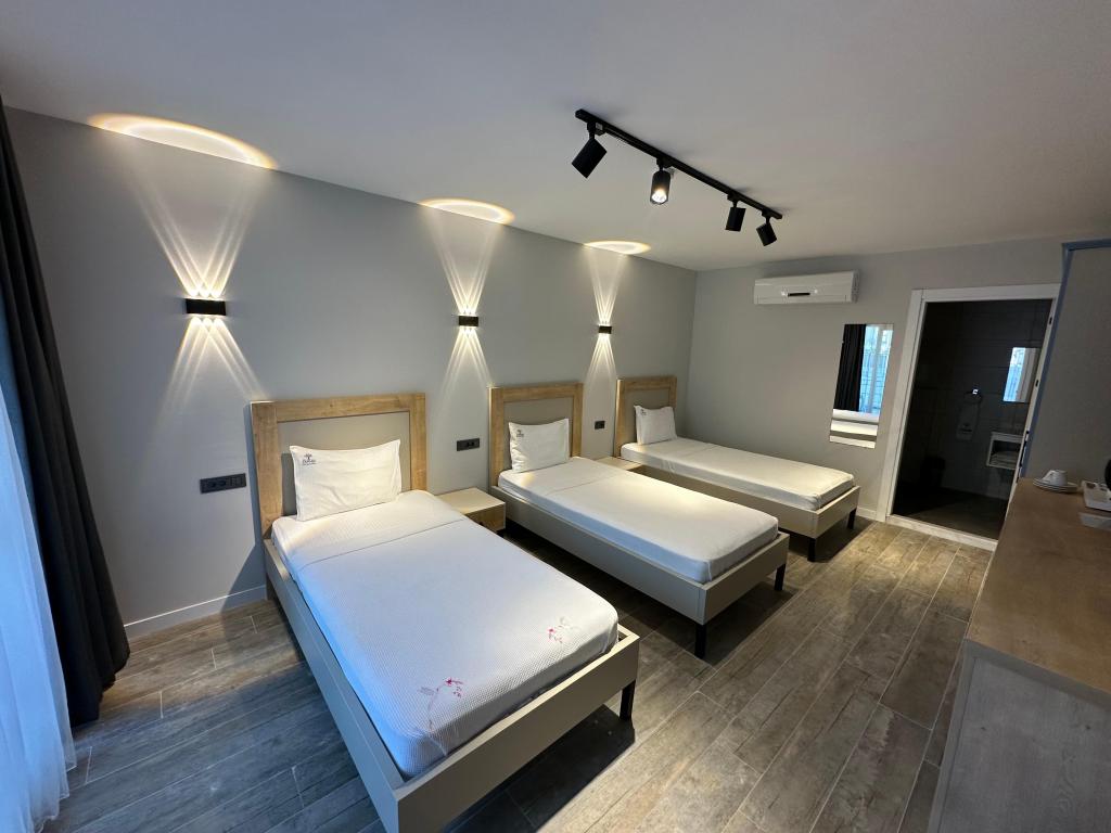 Triple,Havuz Manzaralı