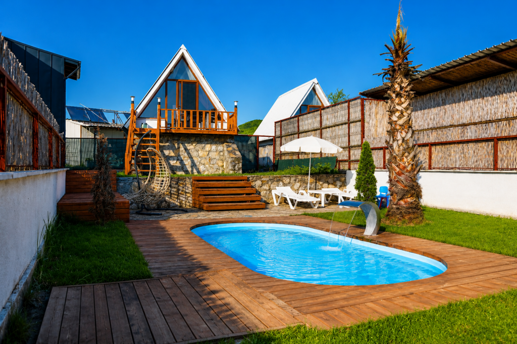 Bungalow,Bahçe Manzaralı,Balkonlu