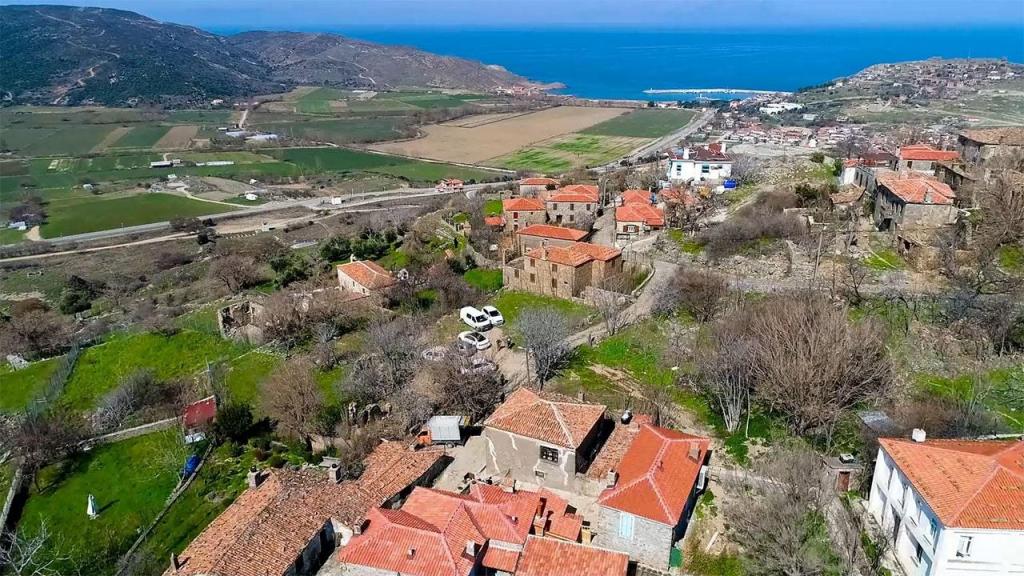 Bademli Köyümüzden çevre dron görüntüsü