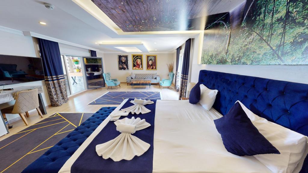 Luxury Room,Deniz Manzaralı,Teraslı