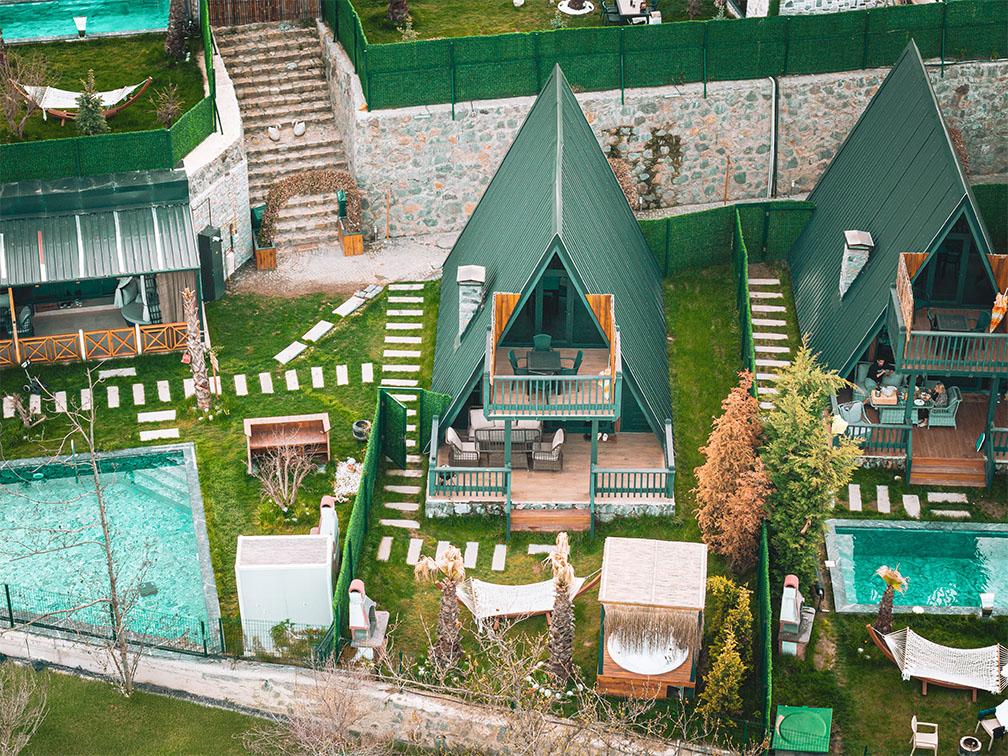 Paris Deluxe Bungalov,Dağ Manzaralı,Havuzsuz