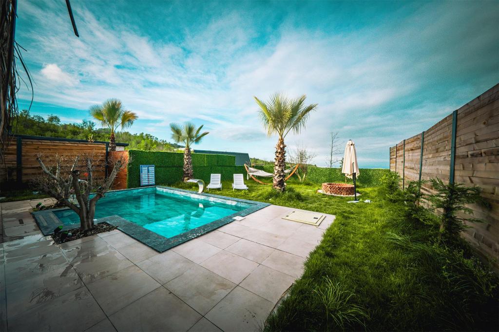 Paradise Deluxe Villa,Dağ veya Havuz Manzaralı,Özel Havuzlu