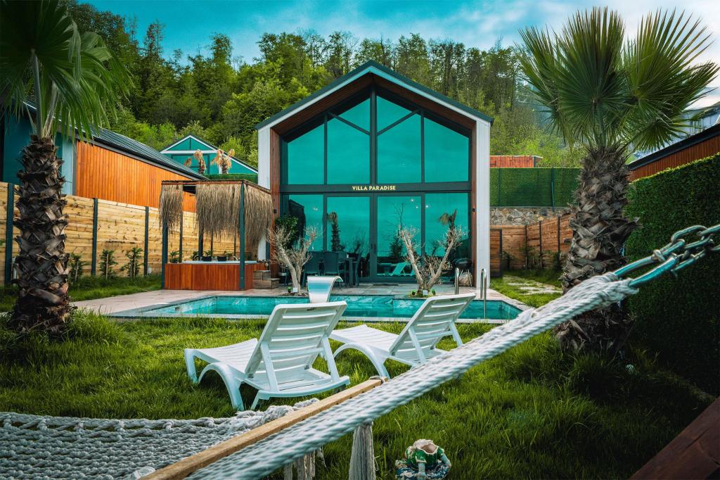 Paradise Deluxe Villa,Dağ veya Havuz Manzaralı,Özel Havuzlu