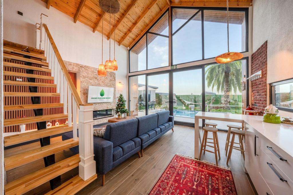 Paradise Deluxe Villa,Dağ veya Havuz Manzaralı,Özel Havuzlu