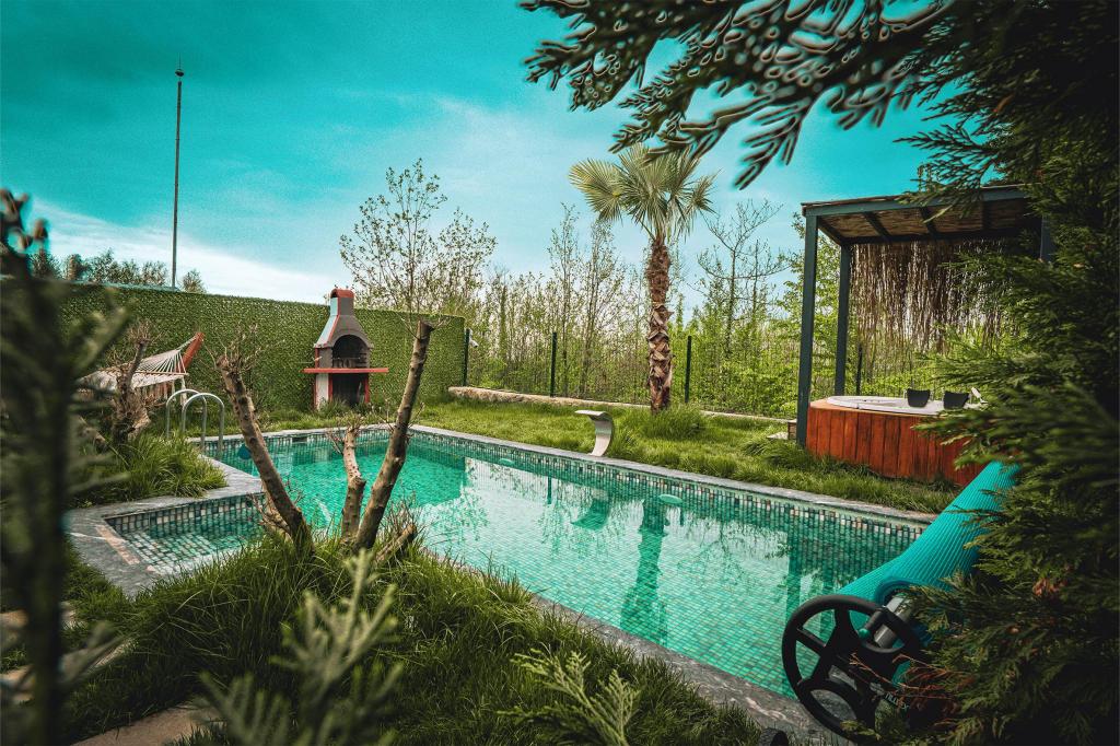 Deluxe Bungalow 2+1,Dağ veya Havuz Manzaralı,Özel Havuzlu