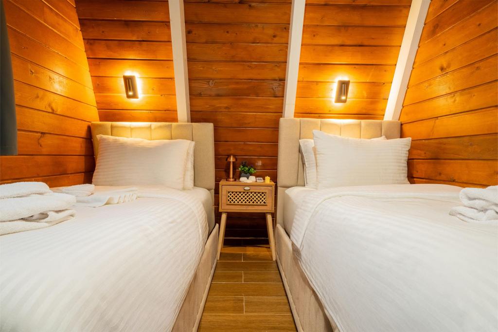 Deluxe Bungalow 2+1,Dağ veya Havuz Manzaralı,Özel Havuzlu