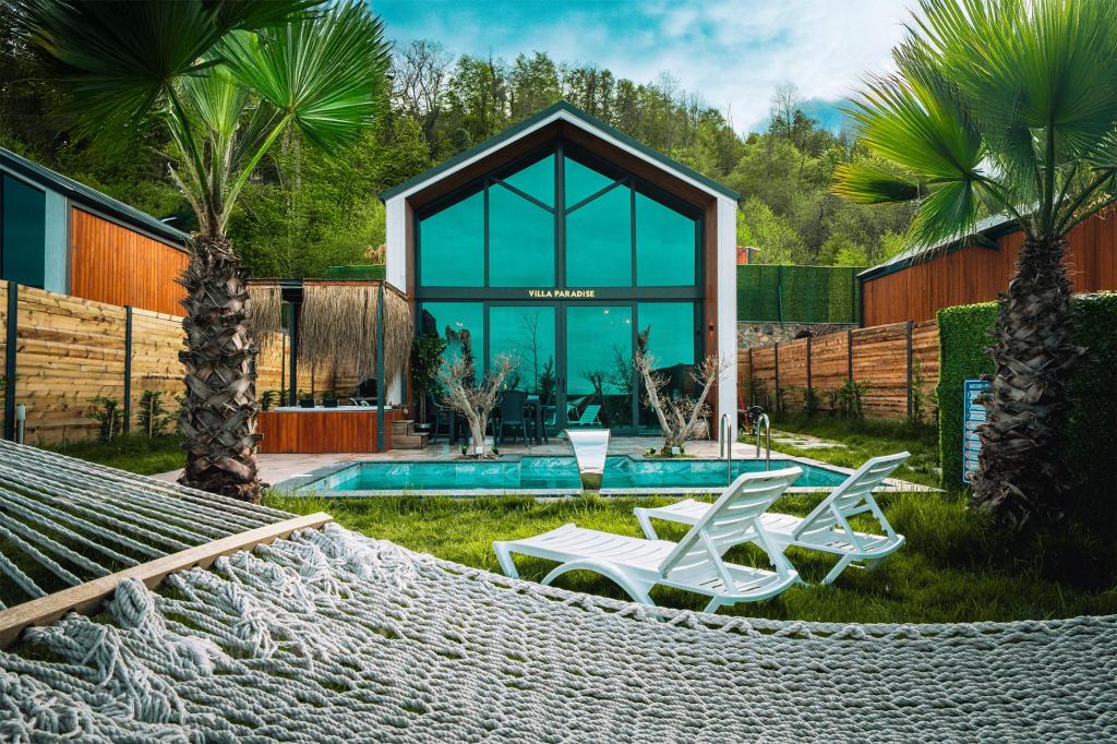 Paradise Deluxe Villa,Dağ veya Havuz Manzaralı,Özel Havuzlu