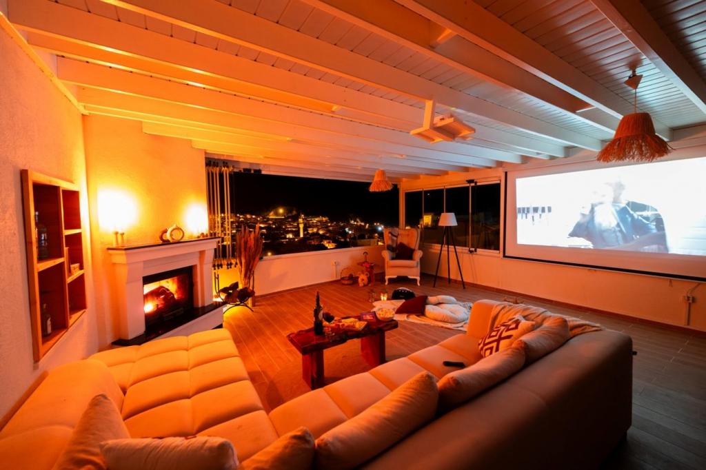 Deluxe Teras Oda, Deniz Manzaralı (Teraslı)
