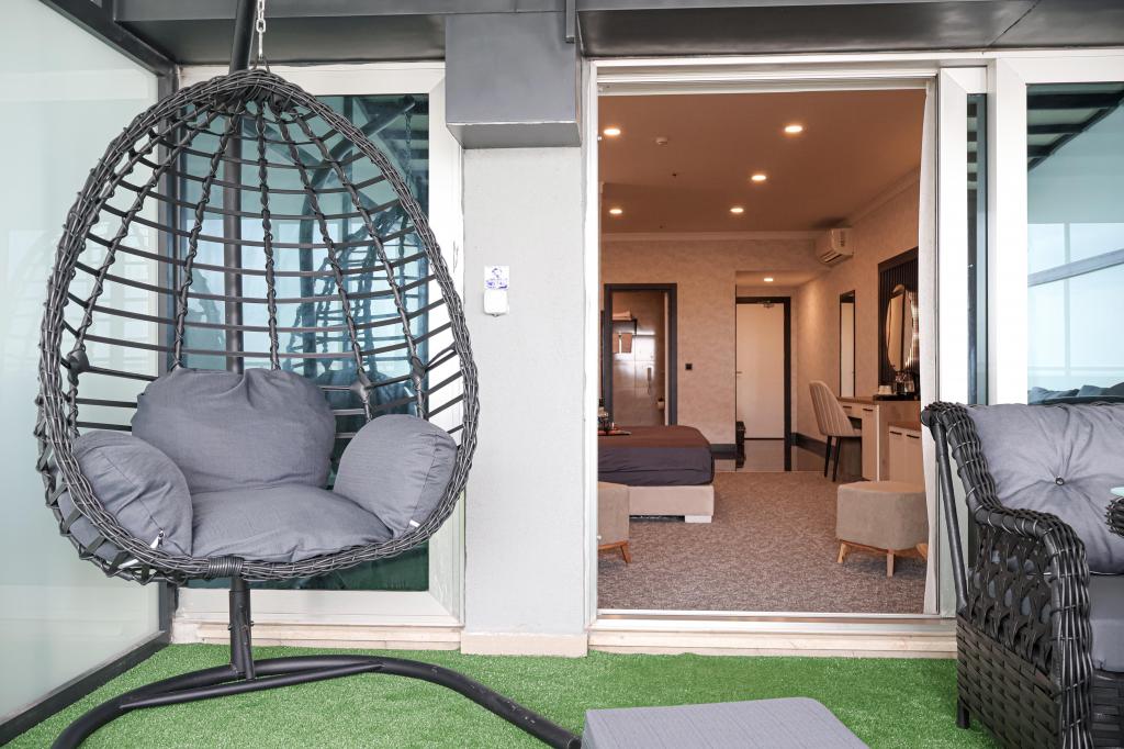 King Suite - Jakuzili,Şehir Manzaralı,Teraslı