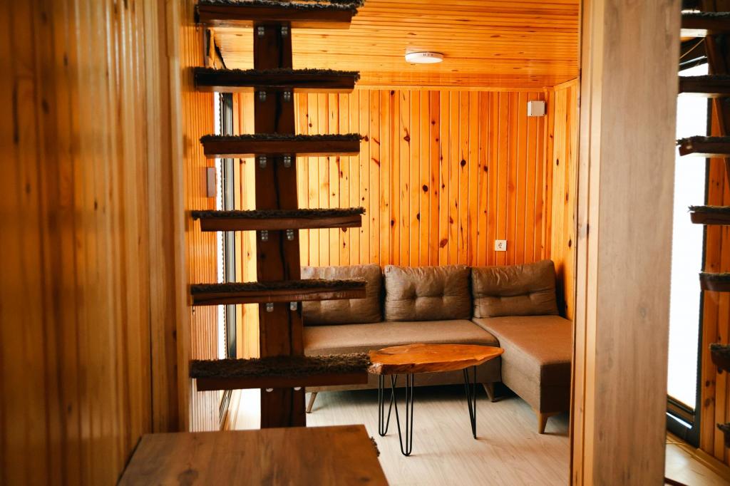 Quadruple Tiny House,Bahçe Manzaralı