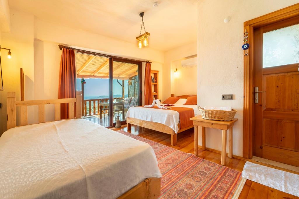Buzağılık Apart,deniz Ve Dağ Manzaralı,balkonlu