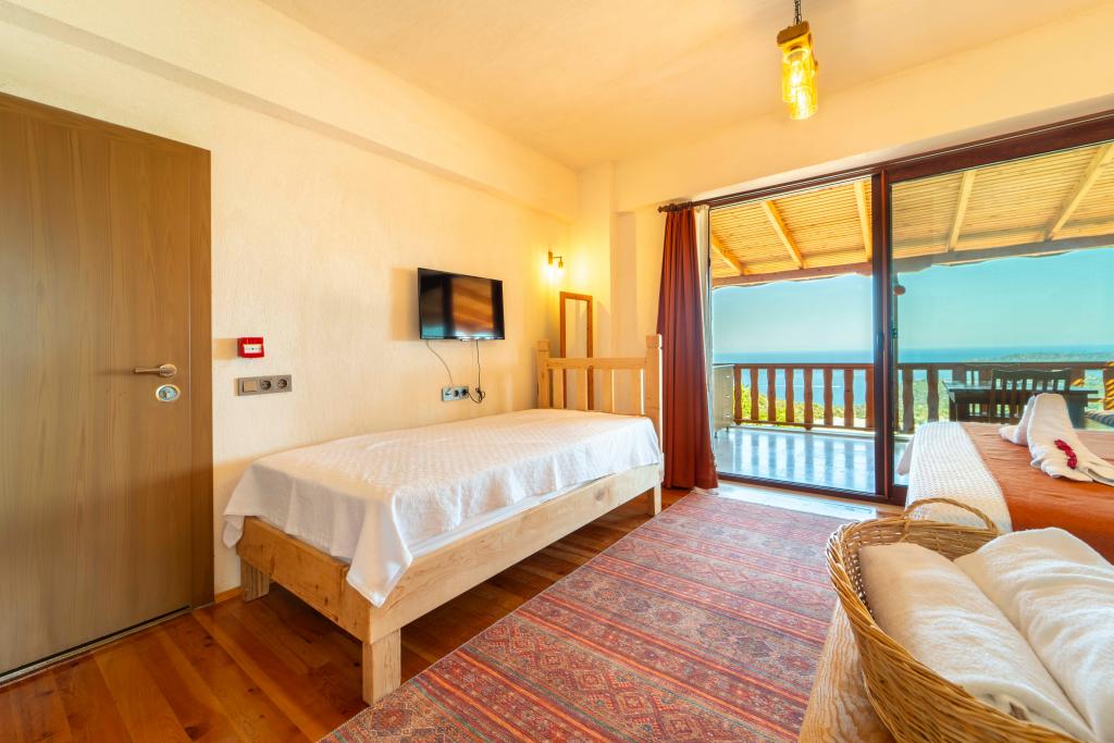 Buzağılık Apart,deniz Ve Dağ Manzaralı,balkonlu