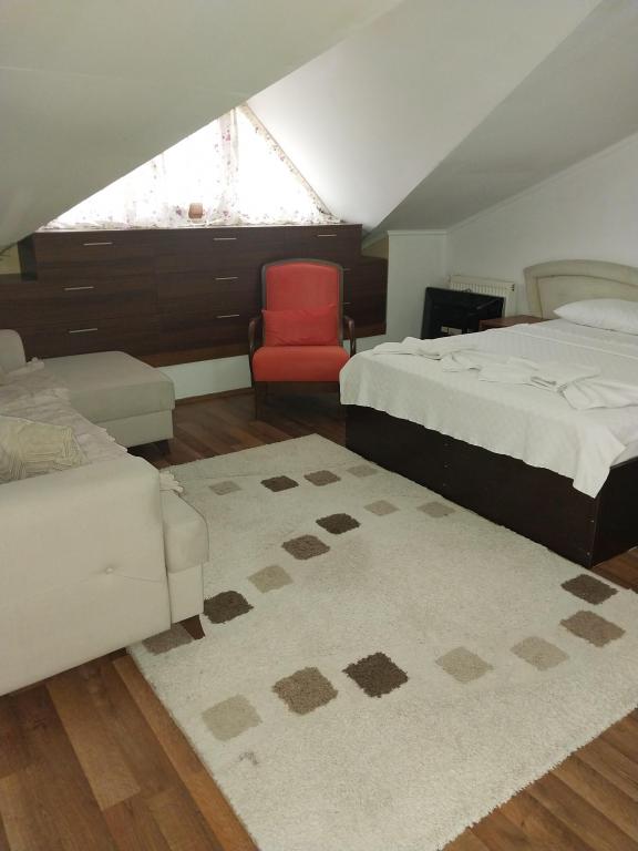 4 Kişilik Oda,Bahçe Manzaralı,Çatı Katı