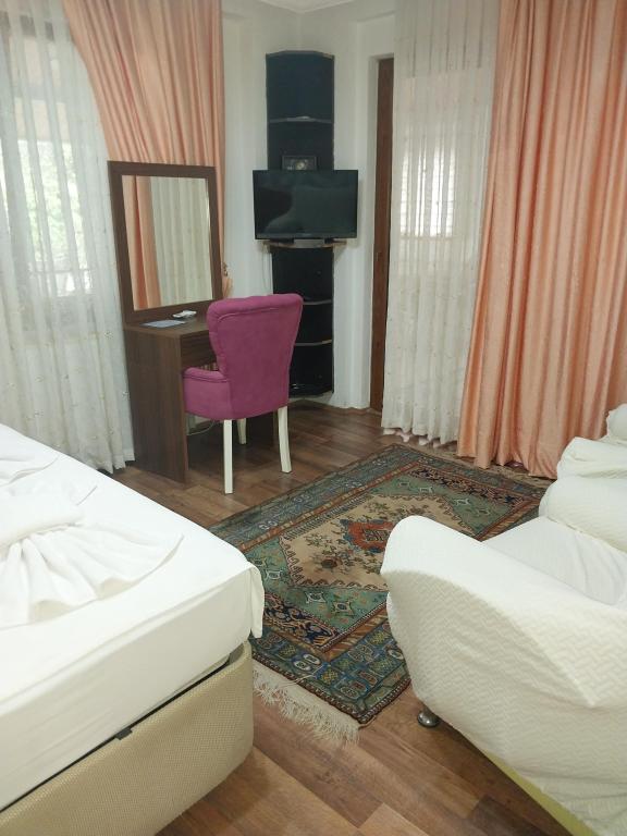 Üç Kişilik Oda,Bahçe Manzaralı,Mutfaklı