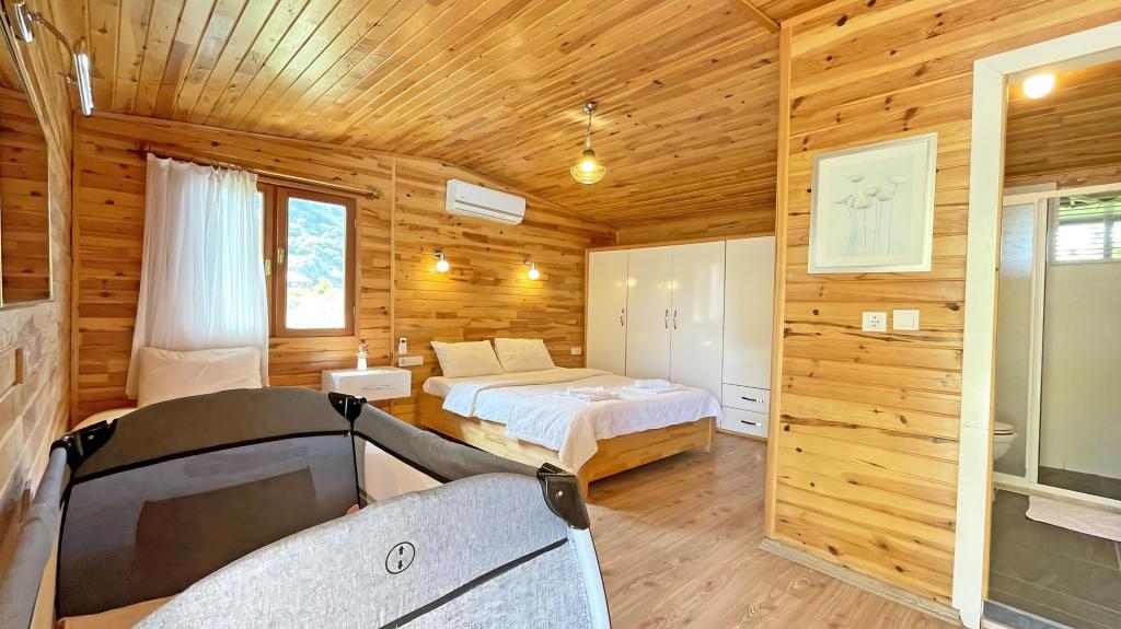 Bungalov, Bahçe Manzaralı (3 Kişilik)