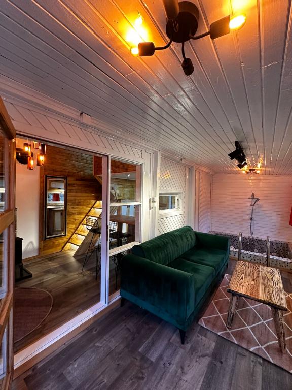 Tinyhouse, Mountain View, Fireplace Stove