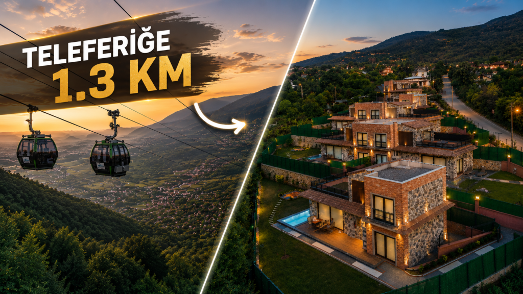 Kartepe Teleferik istasyonuna 1.3 km uzaklık.