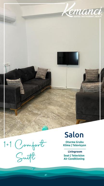 Comfort Suite 1+1 Daire,Bahçe Manzaralı,Verandalı