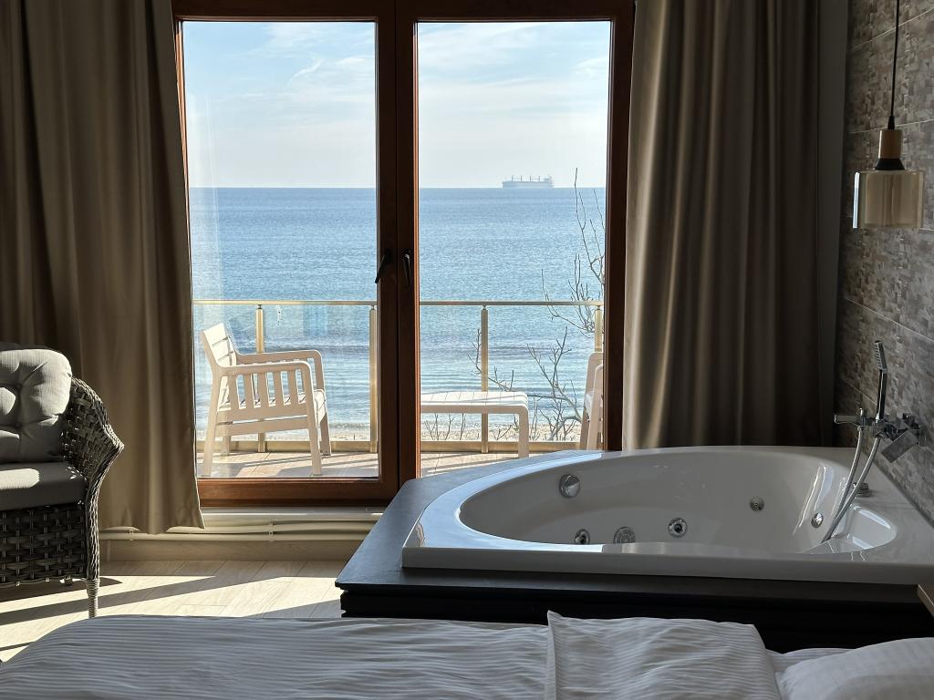 Deluxe Oda, Deniz Manzaralı (Jakuzi, Teraslı)