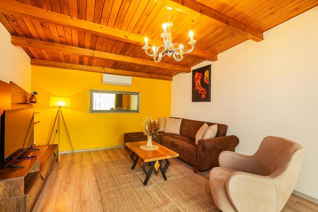  Kiraz Bahçe Kyzikos Suit 1+1,Bahçe Manzaralı,Bahçe Katı
