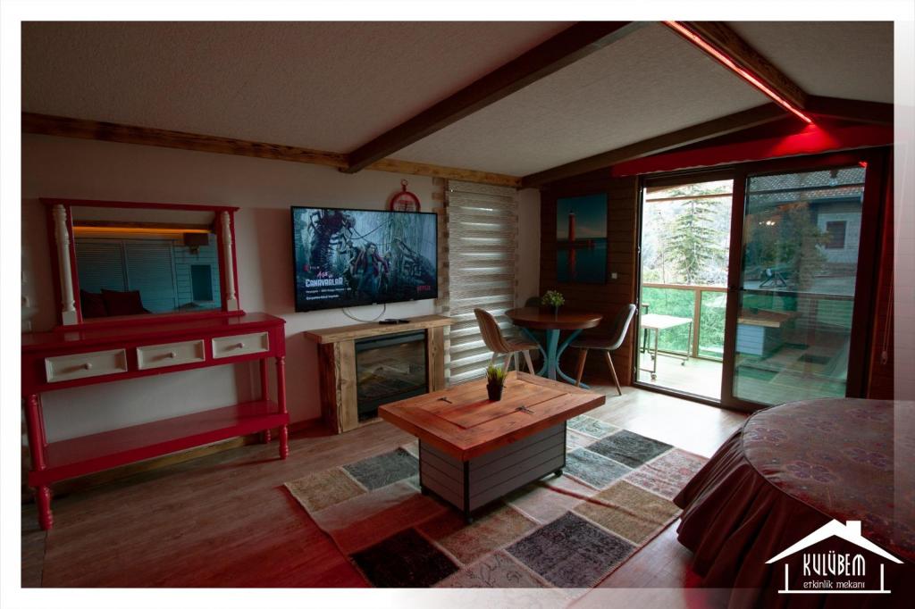 Bungalow,Havuz ve Bahçe Manzaralı,Jakuzili ve Verandalı