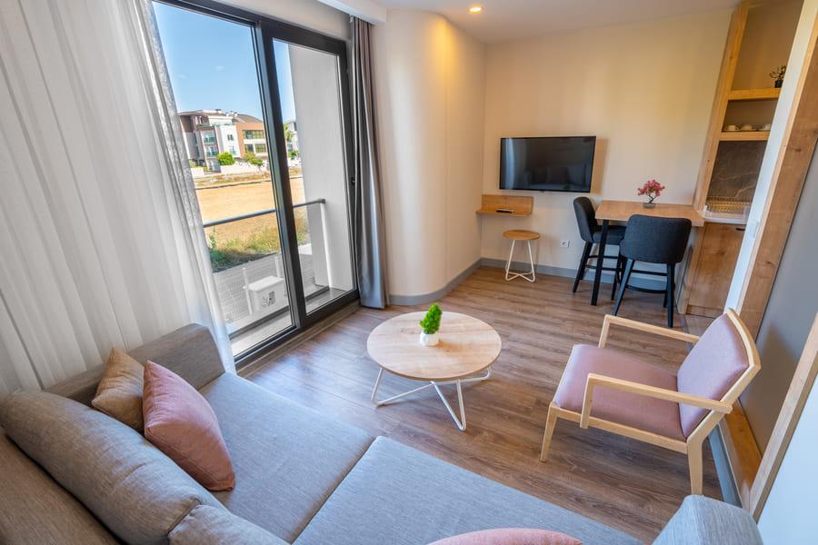 Apart Daire, Bahçe Manzaralı (Balkonsuz)