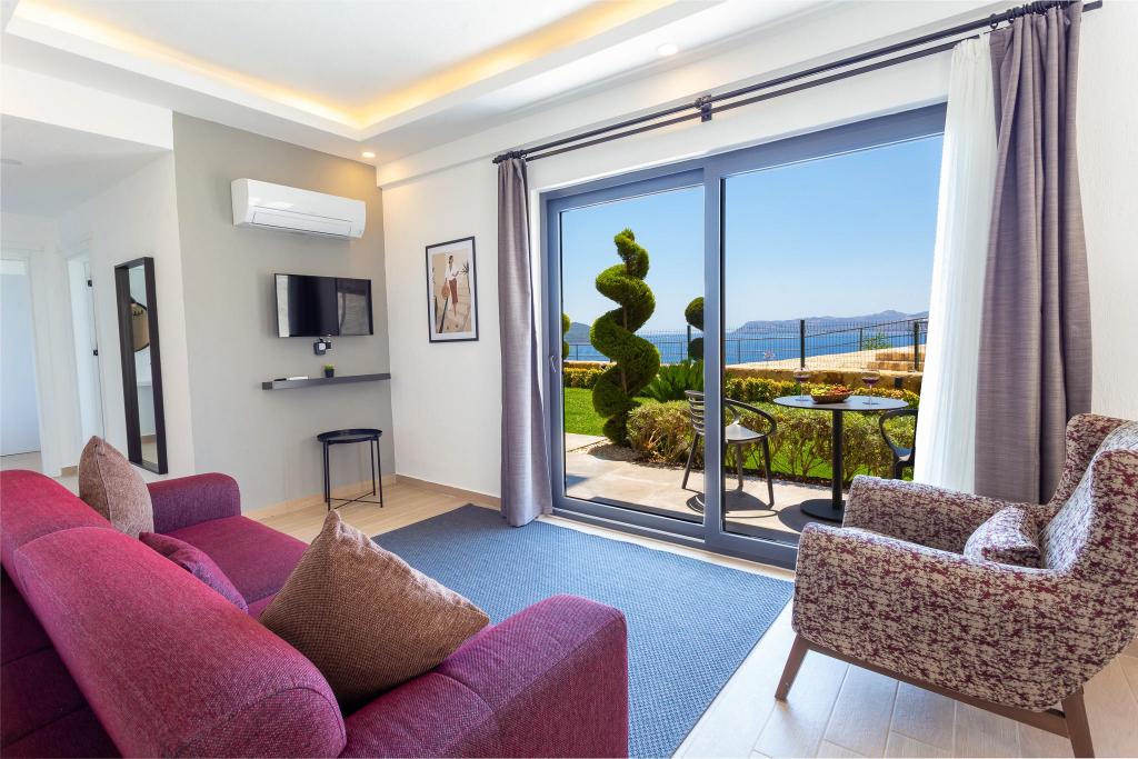 2+1 Suite Beş Kişilik,Bahçe Manzaralı,Bahçe Katı