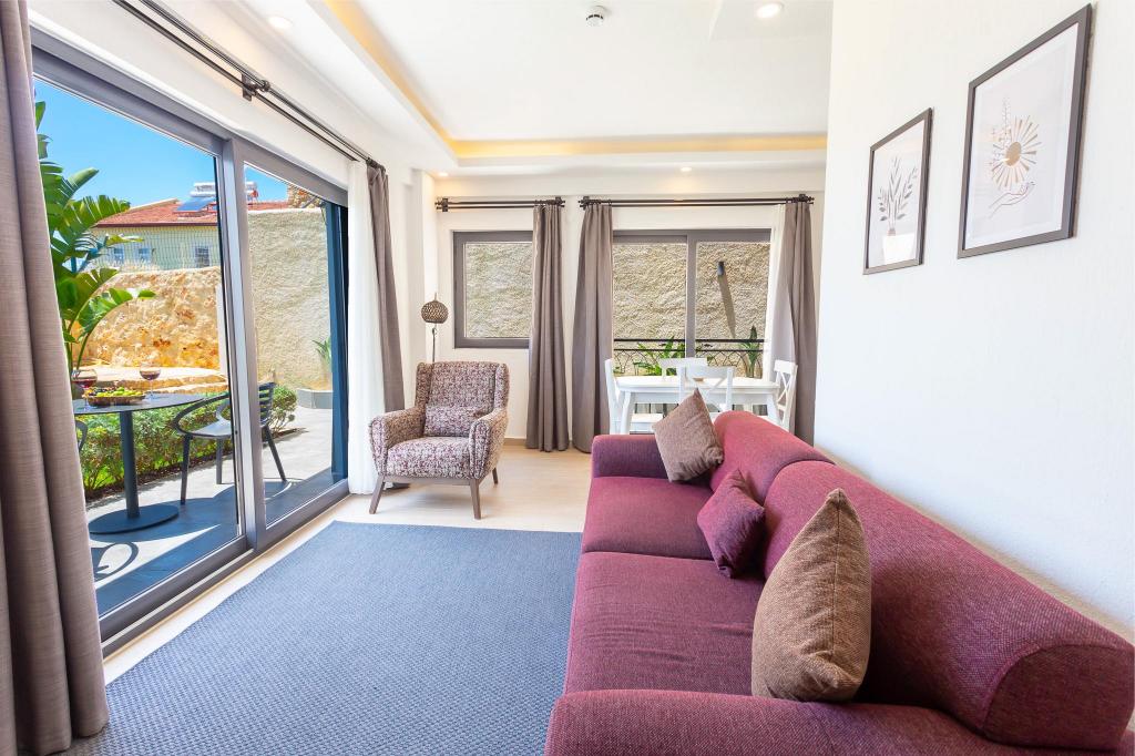 2+1 Suite Beş Kişilik,Bahçe Manzaralı,Bahçe Katı